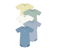Petit Bateau Lot de bodies manches courtes en coton uni bébé
