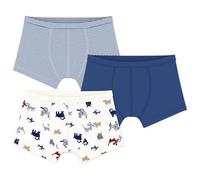 Petit Bateau Lot de Boxers Enfant en Coton à Ceinture colletée imprimé Chiens