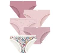 Petit Bateau Lot de Culottes Enfant en Coton à Fleurs, 10 Ans, Variante 1