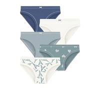 Culottes & slips filles Petit Bateau 5 CULOTTES Bleu 12 ans