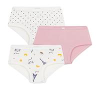 Petit Bateau Lot de Culottes Enfant en Coton Taille Haute imprimé Paris