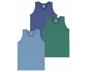 Petit Bateau Lot de débardeurs Enfant en Coton uni