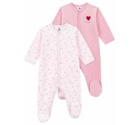Petit Bateau Lot de Pyjamas Bébé en Velours Imprimé, 3M, Variante 1