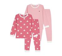 Ensembles de pyjama filles Petit Bateau 2 PYJAMAS Rose 5 ans