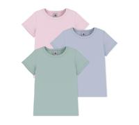 Vêtements Petit Bateau Lot de 3 Tee-Shirts Manches Courtes Fill pour Enfant 3A Multicolore