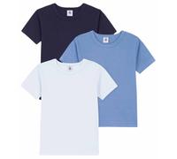 Petit Bateau Lot de Tee-Shirts Enfant en Coton Manches Courtes Unis, 8A, Variante 1