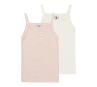 PETIT BATEAU Maillot de corps rose / blanc, Taille 128