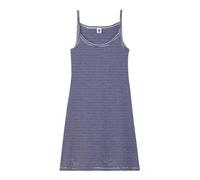 Petit Bateau Nuisette Femme, Bleu Smoking / Blanc Marshmallow, L