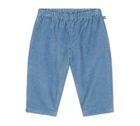 Petit Bateau Pantalon bébé en Velours uni,12 Mois,Adriatic