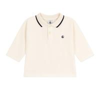 Petit Bateau Polo bébé en Coton à Manches Longues uni