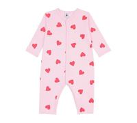 Petit Bateau Pyjama bébé en Coton sans Pieds imprimé cœurs