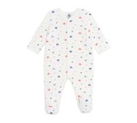 Petit Bateau Pyjama bébé en Velours imprimé cœurs