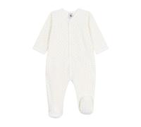 Petit Bateau Pyjama bébé en Velours imprimé Petits cœurs