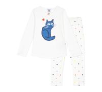Petit Bateau Pyjama Enfant en Coton à Motif Chat