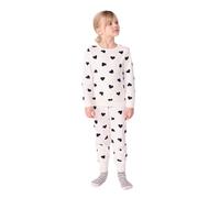 Petit Bateau Pyjama Enfant en Coton éponge imprimé cœurs