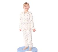 Pyjamas / Chemises de nuit filles Petit Bateau PYJAMA Blanc 6 ans