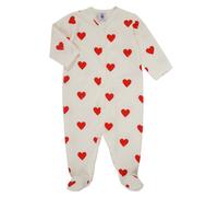 Petit Bateau Bébé Fille A00bt Dors Bien, Blanc Marshmallow / Rouge Terkuit, 24 Mois EU