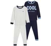 Pyjamas / Chemises de nuit garcons Petit Bateau PYJAMA X 2 Marine 10 ans