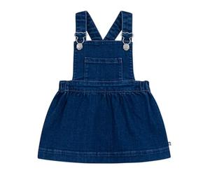 Petit Bateau Robe salopette bébé en denim