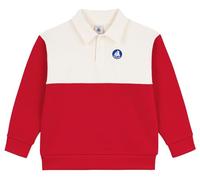 Petit Bateau Sweatshirt Esprit Polo Enfant en Coton