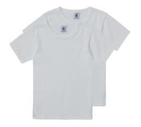 Petit Bateau Tee Shirt Manche Courte (Lot de 2) Garçon, Variante 1, 6 Ans