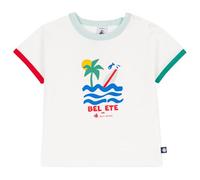 Vêtements Petit Bateau Tee-shirt Favre pour Enfant 24M Blanc