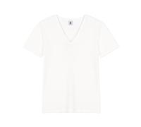 Petit Bateau Tee-Shirt Manches Courtes Femme, Blanc Ecume, S
