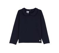 Petit Bateau Tee-Shirt Manches Longues Fille, Bleu Smoking, 8 Ans