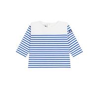 Petit Bateau Tee-Shirt marinière bébé en Coton Manches Longues