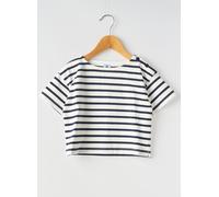 petit bateau tee-shirts et débardeurs fille de couleur blanc 3 A
