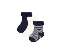 Petit Bateau Trio De Chaussettes Bébé En Tricot, Variante 3, Pointure 19/22 (6/12 Mois)