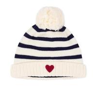 Petit Bateau Unisex Bonnet Ray Accessoires, Marshmallow/Soir, 24 Mois EU