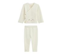 Petit Béguin - Ensemble bébé Gilet et Pantalon en Tricot Colette