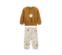 Petit Béguin - Ensemble bébé Sweat-Shirt en Sherpa et Pantalon en Molleton Lamascotte