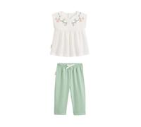 Petit Béguin - Ensemble enfant blouse et pantalon en gaze de coton Arya