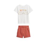 Petit Béguin - Ensemble enfant t-shirt et short en gaze de coton Liwa