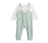 Petit Béguin - Ensemble salopette bébé en molleton ultra chaud et t-shirt Kenya