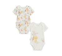 Petit Béguin - Lot de 2 Bodies bébé Manches Courtes Auguste