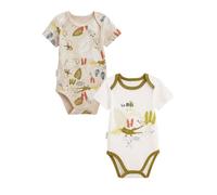 Petit Béguin - Lot de 2 Bodies bébé Manches Courtes Costa