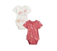 Petit Béguin - Lot de 2 Bodies bébé Manches Courtes Fiesta