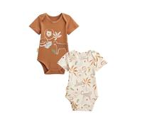 Petit Béguin - Lot de 2 Bodies bébé Manches Courtes Tango