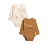 Petit Béguin - Lot de 2 Bodies bébé Manches Longues Constellation