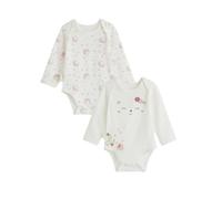 Petit Béguin - Lot de 2 Bodies bébé Manches Longues Harmony