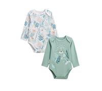 Petit Béguin - Lot de 2 Bodies bébé Manches Longues Roméo