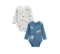 Petit Béguin - Lot de 2 Bodies bébé Manches Longues Tao