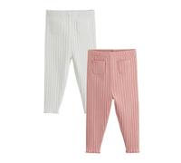 Petit Béguin - Lot de 2 Leggings Enfant côtelés Cléo