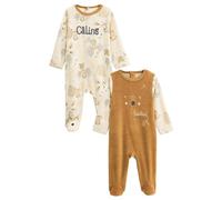 Petit Béguin - Lot de 2 Pyjamas bébé en Velours Constellation