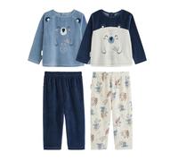 Petit Béguin - Lot de 2 Pyjamas Enfant 2 pièces en Velours Mathéo