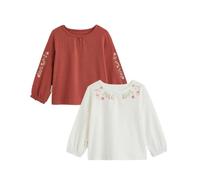 Petit Béguin - Lot de 2 t-shirts enfant manches longues Harmony