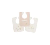 Petit Béguin - Lot de 3 bavoirs bébé Câlins